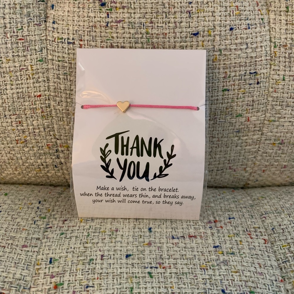Thank You Make a Wish Bracelet